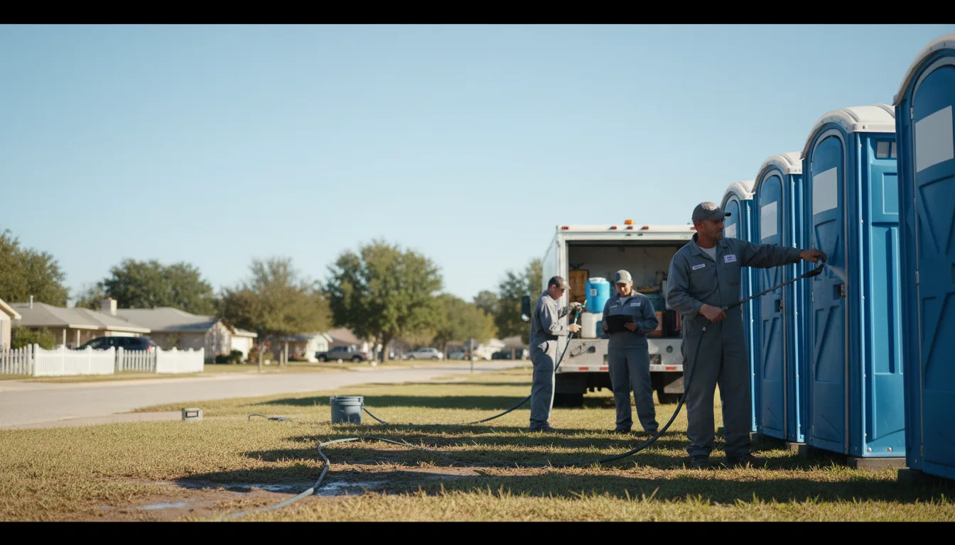 Long-Term Portable Toilet Rental in Laurel Springs, NC near me